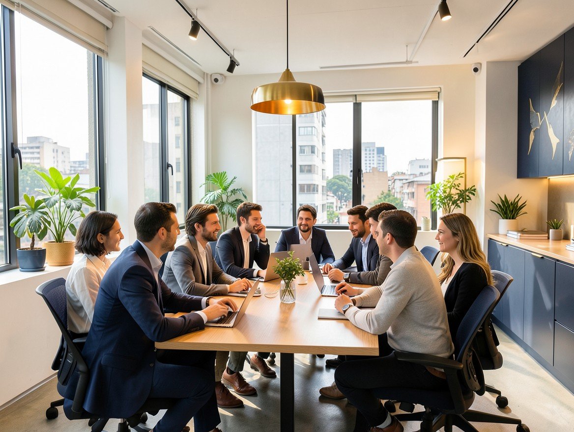 Equipo de Markedi trabajando en estrategias digitales
